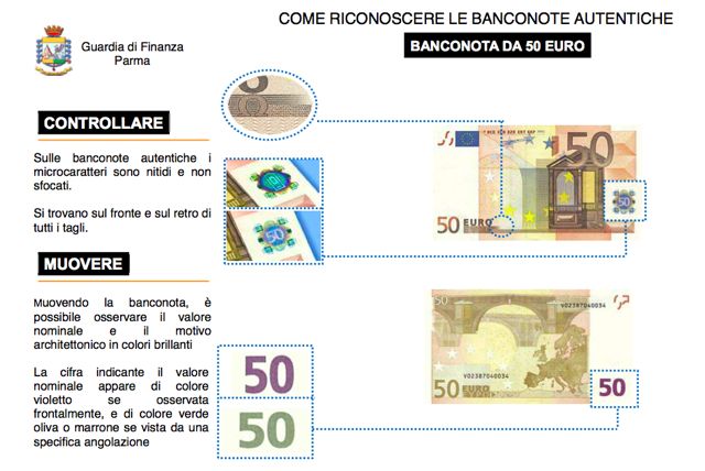 banconote contraffatte gdf 