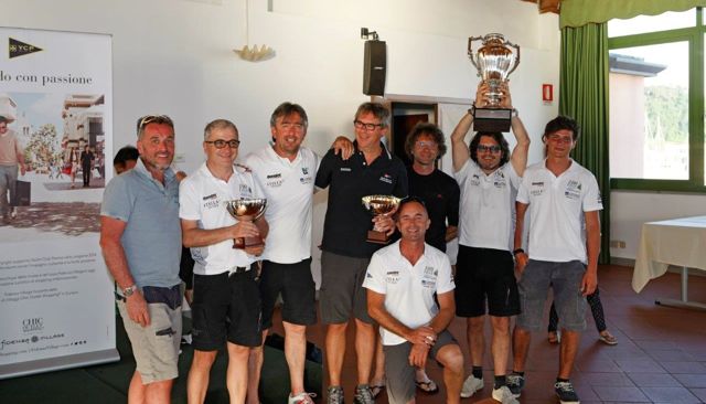 equipaggio di Stella vincitore del Trofeo Allodi 2015 prima rid