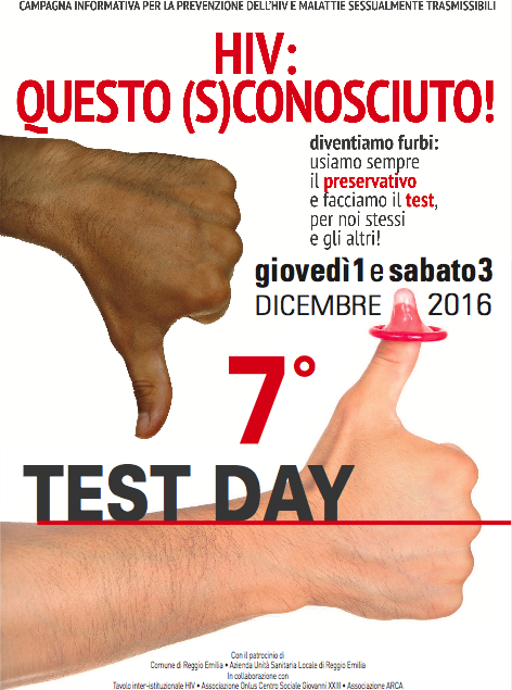 giornata nazionale contro AIDS prevenzione test gratuito