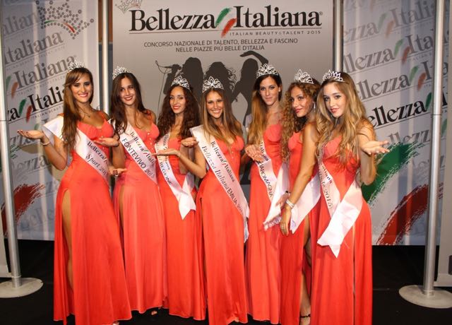 podio bellezza italiana finaliste