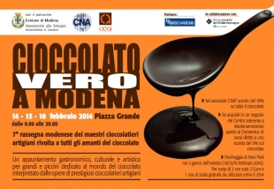A Modena torna &quot;Cioccolato Vero&quot; per bimbi di tutte le eta&#039;