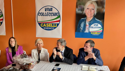 Patrizia Caselli con Pietro Senaldi. Tra Politica UE e Politica locale. (video e gallery)