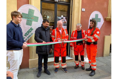 Inaugurato il Charity Store natalizio della Croce Verde di Reggio Emilia
