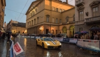 Tappa a Parma, sabato 9 settembre, del &quot;Ferrari Anniversary Rally to Maranello&quot;.