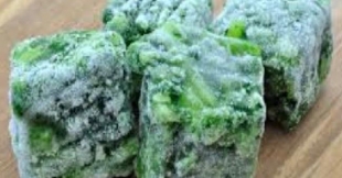Filo di ferro in verdure surgelate dal Belgio.