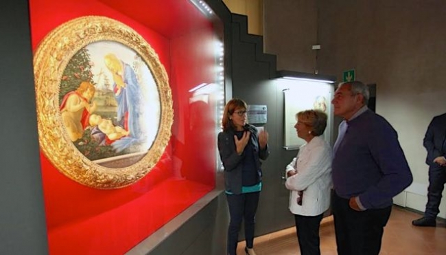 Piacenza - Il presidente del Senato Pietro Grasso in visita a palazzo Farnese