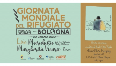 Giornata Mondiale del Rifugiato ONU, Bologna festeggia con Murubutu, Margherita Vicario e Rareș