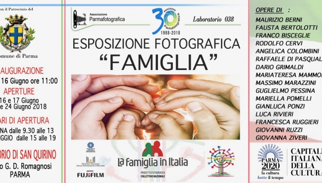 Parmafotografica: la mostra che racconta la famiglia Italiana