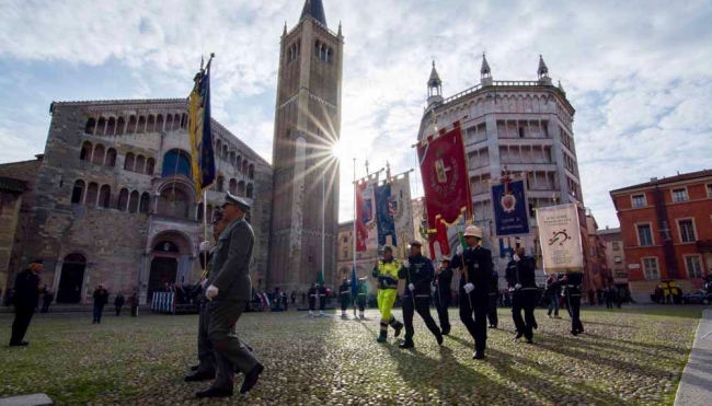 Parma festeggia la Giornata dell&#039;Unità Nazionale e delle Forze Armate