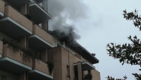 Collecchio: brucia un tetto in via Aldo Moro