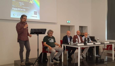 Da sx in piedi Pierangelo Pettenati, Claudio Trotta, Mariano Fiorito, Aldo Tagliaferro e Marco Stanzani