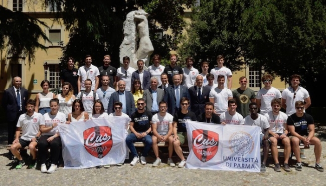 Premiati gli atleti Cus Parma vincitori di medaglie ai Campionati Nazionali Universitari