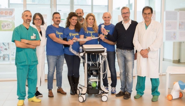 All&#039;Ospedale dei Bambini di Parma donata una sonda per la diagnosi salvavita durante l&#039;intervento in sala operatoria