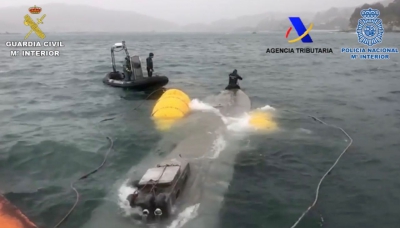 Narcotraffico, intercettato un sottomarino con 3.000 kg di cocaina - Video