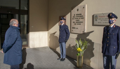 Il vice brigadiere Franco Zizzi è stato ricordato in Questura nel 43esimo della strage di Via Fani