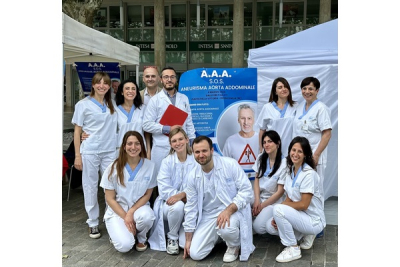 S.O.S. Aneurisma Aorta Addominale (AAA), successo per l’iniziativa di prevenzione dell’Ausl in piazza