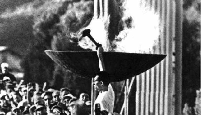 Giancarlo Peris, ultimo tedoforo Olimpiadi di Roma 1960