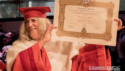 Laurea ad Honorem a Patti Smith dall&#039;Università di Parma - FOTO