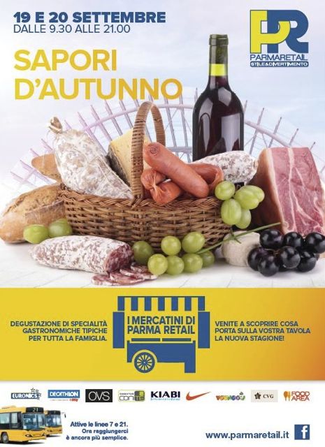 I Mercatini dAutunno a Parma Retail locandina rid