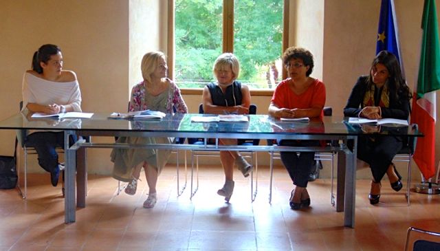 Il tavolo con le relatrici rid