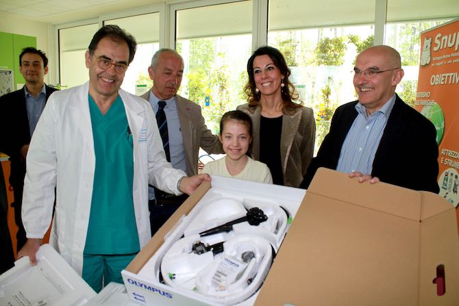 OspedaledeiBambini-donazionirotary-parma-endoscopio