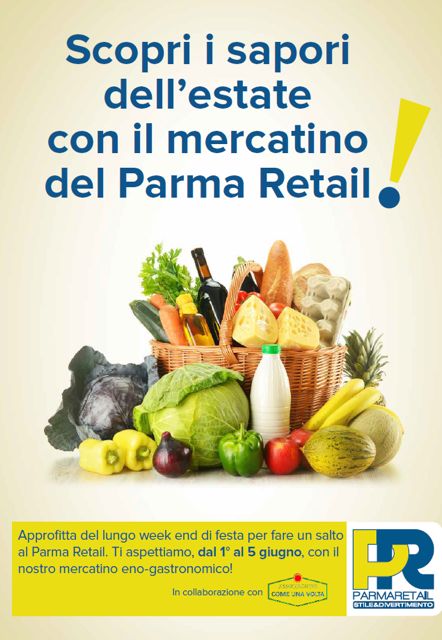 ParmaRetail mercatini locandina rid
