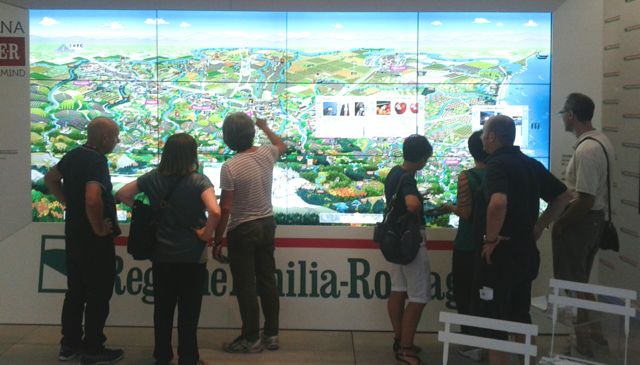 Expo - Touch Wall Emilia-Romagna rid