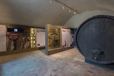 ingresso del museo del vino