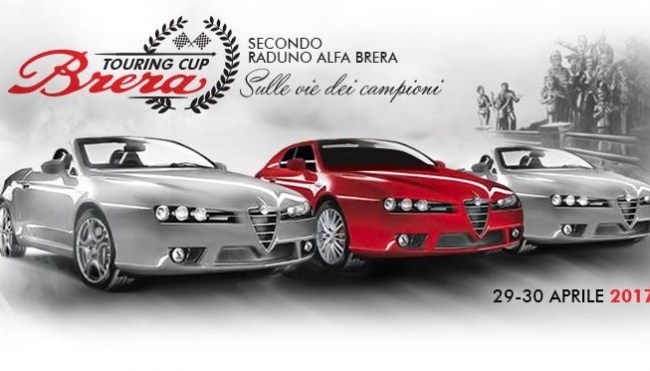 Passa da Parma il Secondo Raduno Alfa Brera - Touring Cup 2017