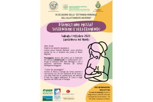 Il 1 ottobre un evento in occasione della Settimana Mondiale dell’allattamento