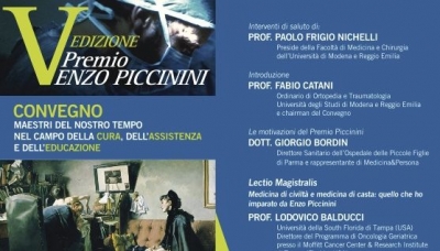 Modena - Il premio &quot;Enzo Piccinini&quot; al pioniere dell&#039;oncologia geriatrica Lodovico Balducci