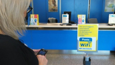 Fidenza e Salsomaggiore - Attivato il WiFi gratuito negli uffici postali principali