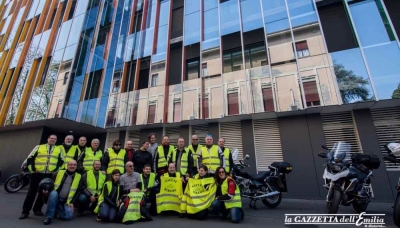 I Safety Bikers Parma all&#039;Ospedale dei Bambini