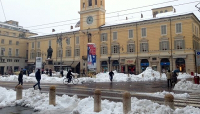 Piazza Garibaldi il 7 febbraio 2015