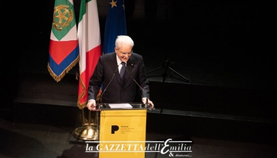 Foto Presidente Sergio Mattarella Teatro Regio Parma2020 - foto Francesca Bocchia