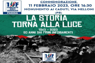 Parma – 11 Febbraio 2023 La celebrazione del giorno del ricordo