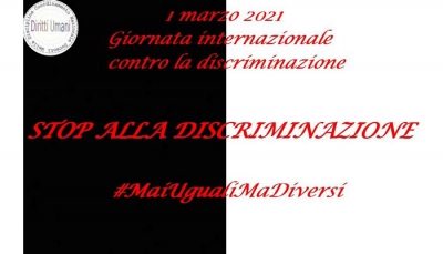 1 marzo. Giornata internazionale contro la discriminazione: riflessioni e proposte didattiche.