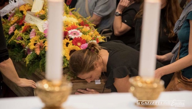 I funerali di Filomena Cataldi