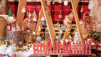 A Baganzola riaperto l&#039;Emporio di Natale Filodijuta - FOTO