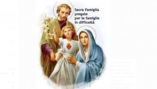 La santa Famiglia di Gesù, Giuseppe e Maria