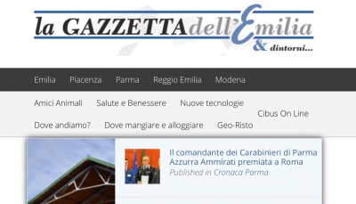 Concluso un Importante aggiornamento della piattaforma di &quot;Gazzetta dell&#039;Emilia &amp; Dintorni”.