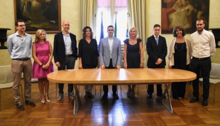 La nuova Giunta Comunale, il sindaco Pizzarotti presenta la squadra di governo della città