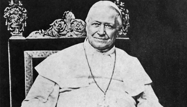 Papa Pio IX - Immagine custodita in curia di Senigallia
