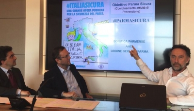 Parmasicura, primo obiettivo la mappatura reale del rischio idrogeologico provinciale