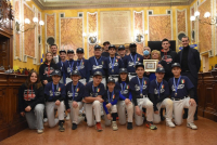 Junior Parma Under 12 Campioni d'Italia: cerimonia di premiazione in Municipio