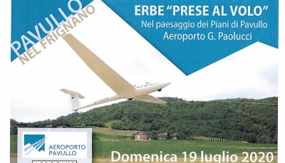 “Erbe prese al volo” , all&#039;aeroporto di Pavullo con i consorzi di Bonifica Burana e Emilia Centrale