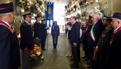 La Polizia di Stato ricorda il Sovrintendente Gabriele Rossi, Vittima del Dovere
