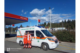 La Croce Verde di Castelnovo Monti e Vetto compie un viaggio sanitario urgente a lunga percorrenza per il recupero di un paziente a Bucarest