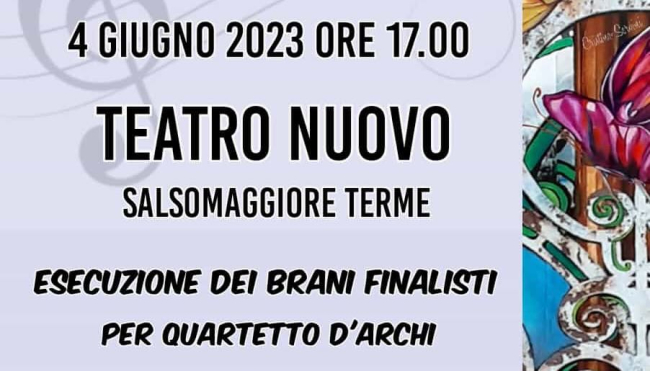 Centenario Terme Berzieri: 4 giugno concerto quartetto d&#039;archi finalisti