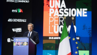 “Dentro la Costituzione” Draghi al Meeting di Rimini: un discorso vuoto e falso sul gas